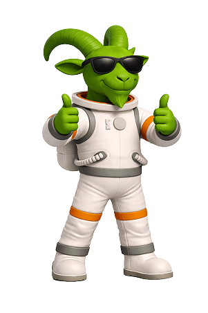 Thumbs Up Goat