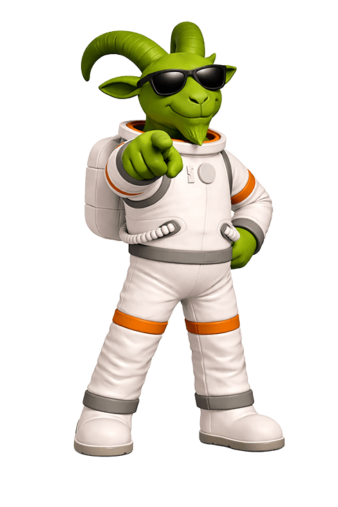 PromoGoat Mascot